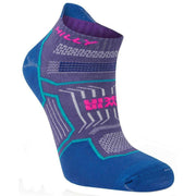 Hilly Twin Skin Socklets - Grape Purple/Blue