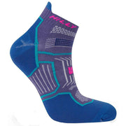 Hilly Twin Skin Socklets - Grape Purple/Blue