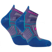 Hilly Twin Skin Socklets - Grape Purple/Blue