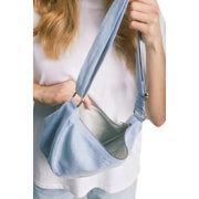 Hindbag Andrea Half Moon Bag - Denim Blue
