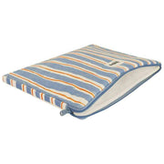 Hindbag Ava Medium 15inch Laptop Case - Orange/Blue Stripes