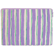 Hindbag Ava Small 13inch Laptop Case - Green/Parma Stripes