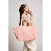 Hindbag Claude Teddy Tote Bag - Powder Pink