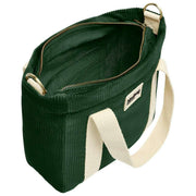 Hindbag Louise Square Crossbody Bag - Velvet Pine Green