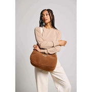 Hindbag Rosa Large Teddy Shoulder Bag - Brown