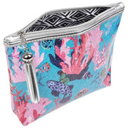 Jessica Russell Flint Underwater Coral Make Up Bag - Blue/Pink