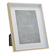 Juliana Impressions Gold Shadow Frame 5 x 7  - Gold/White