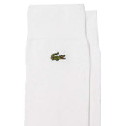 Lacoste Long Cotton 5 Pack Socks - White