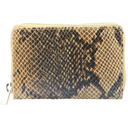 Lappella Eva Small Zip Purse - Brown Snake