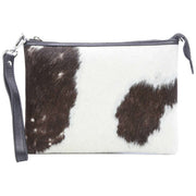 Lappella Yasmin Crossbody Clutch Bag - Cow Hair