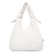 Lefrik Biwa Puffy Shoulder Bag - Ice White