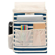 Lefrik Scout Marine Stripes Backpack - Navy/Cream