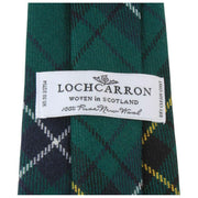 Locharron of Scotland Reiver Henderson Modern Tartan Tie - Green/Navy