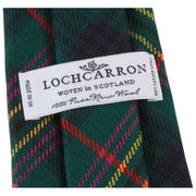 Locharron of Scotland Reiver Kennedy Modern Tartan Tie - Green/Navy/Red