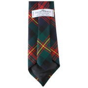 Locharron of Scotland Reiver MacLellan Modern Tartan Tie - Navy/Green/Red
