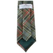 Locharron of Scotland Reiver Scott Weathered Tartan Tie - Grey/Brown