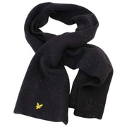 Lyle & Scott Donegal Scarf and Beanie Gift Set - Jet Black