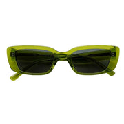 MessyWeekend Grace Sunglasses - Green Crystal/Green