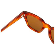MessyWeekend Jean Blue Light Sun Reading Glasses - Brown Lava