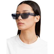 MessyWeekend New Dylan Reveal Sunglasses - Transparent Blue/Grey