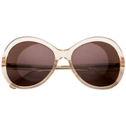 MessyWeekend Olivia Sunglasses - Champagne Yellow/Brown