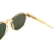 MessyWeekend Ryan Sunglasses - Champagne/Green