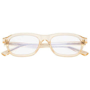 MessyWeekend Travis Blue Light Reading Glasses - Clear/Sol Yellow