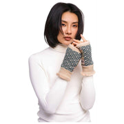 Powder Agatha Wrist Warmers - Denim Mix