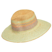 Powder Daphne Striped Hat - Mint Green