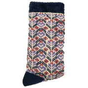 Powder Fair Isle Cosy Socks - Cream