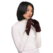 Powder Suki Gloves - Damson Purple