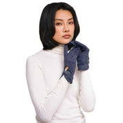 Powder Suki Gloves - Slate Blue