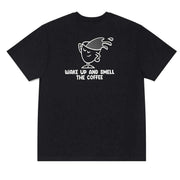 Revolution Coffee Printed T-Shirt - Black