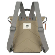 Roka Bantry B Small Recycled Nylon Backpack - Taupe Green