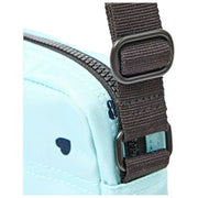 Roka Bond Recycled Canvas Crossbody Bag - Blue/Blue Hearts