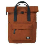 Roka Canfield B Small Black Label Recycled Canvas Backpack - Bran Brown