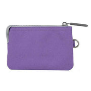 Roka Carnaby Small Creative Waste Two Tone Recycled Canvas Wallet - Imperial Purple/Bamboo Yellow