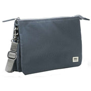 Roka Carnaby XL Recycled Canvas Crossbody Bag - Smoke Grey