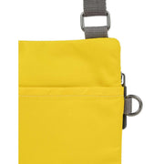 Roka Chelsea Sustainable Nylon Pocket Sling Bag - Mustard Yellow