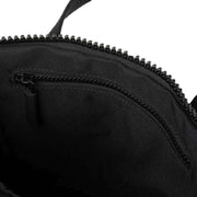 Roka Finchley A All Black Medium Recycled Canvas Backpack - Ash Black