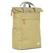 Roka Finchley A Medium Recycled Canvas Backpack - Khaki Green