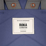 Roka Finchley A Small Recycled Canvas Backpack - Future Dusk Purple