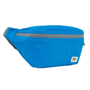 Roka Jubilee Medium Recycled Nylon Sling Bag - Neon Blue