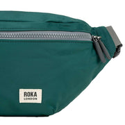 Roka Jubilee Medium Recycled Nylon Sling Bag - Teal Green