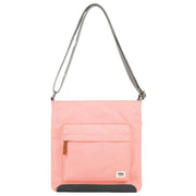 Roka Kennington B Medium Recycled Nylon Crossbody Bag - Punch Pink