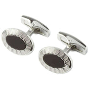 Simon Carter Allegro Onyx Cufflinks - Black