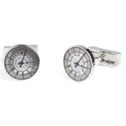 Simon Carter Clock Face Cufflinks - Silver