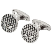 Simon Carter Honey Bee Cufflinks - Silver