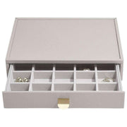 Stackers Classic Set of 4 Jewellery Box - Taupe Beige