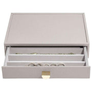 Stackers Classic Set of 4 Jewellery Box - Taupe Beige